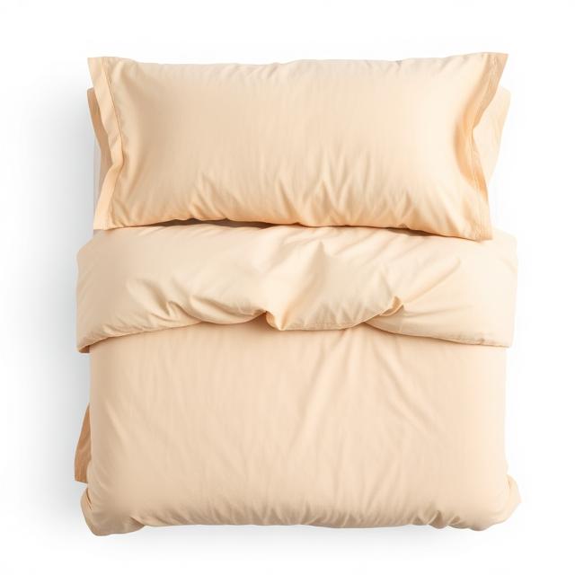 Zestaw Pościeli Bawełnianej Premium - Beżowy